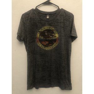 Vtg 2005 OZZFEST Black Sabbath Concert Tour Black T-Shirt Adult Size XXL 2XL